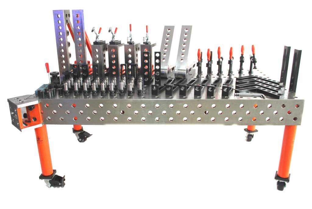 先進的高質量焊接平臺-非標定制焊接工裝夾具